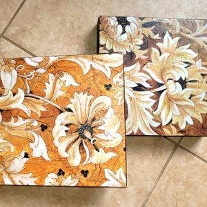 PAIR OF JARDINE CANVAS PRINTS!!